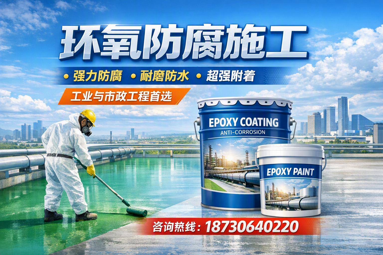 在 淮南 进行环氧防腐施工的注意事项